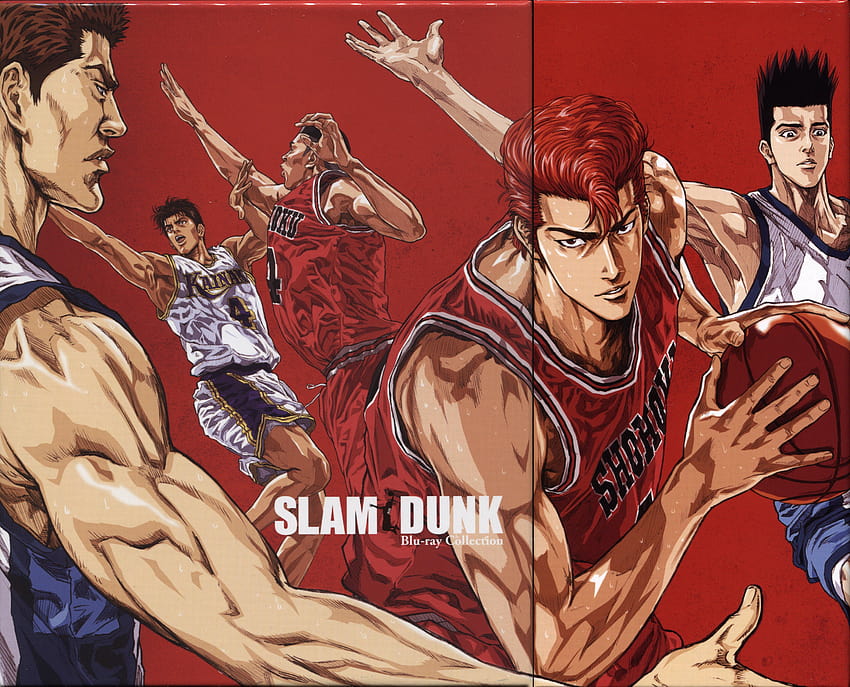 Anime sports basketball group guys Slam Dunk Series Akira, akira sendoh HD wallpaper