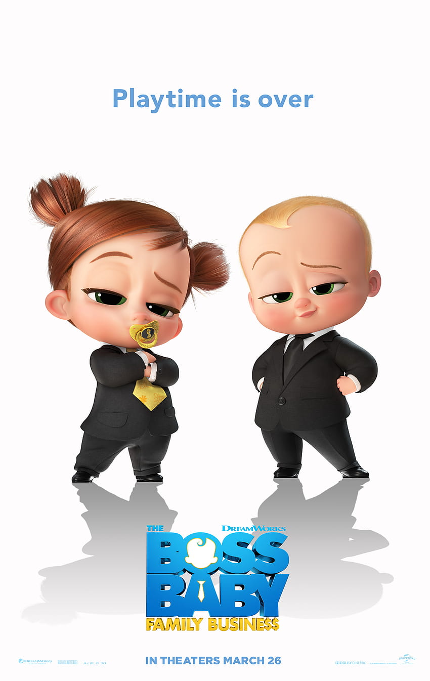 The Boss Baby: Family Business Plakat 1, rodzinny biznes dziecka szefa Tapeta na telefon HD