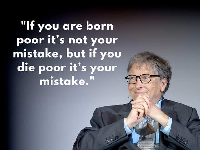 What's Life!, citações de Bill Gates papel de parede HD