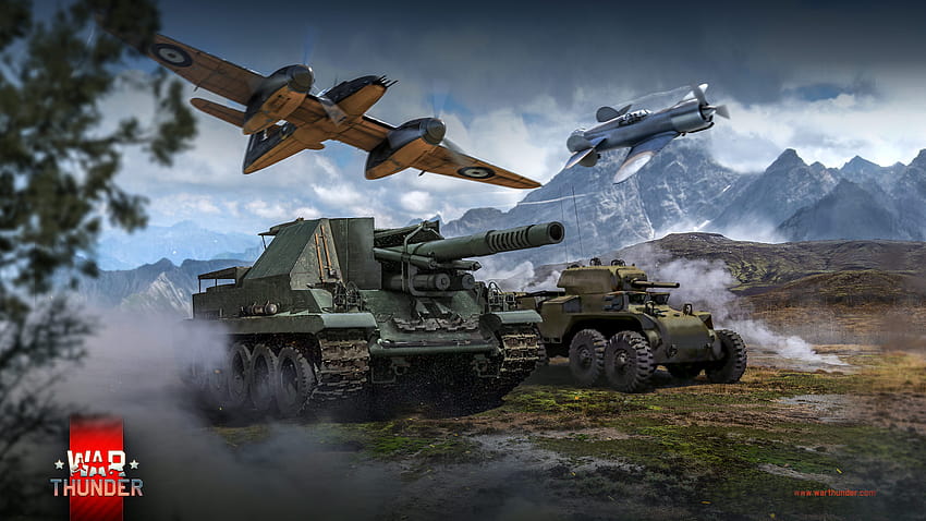 Special] Chronicles of World War II in War Thunder, wwii vehicles HD wallpaper