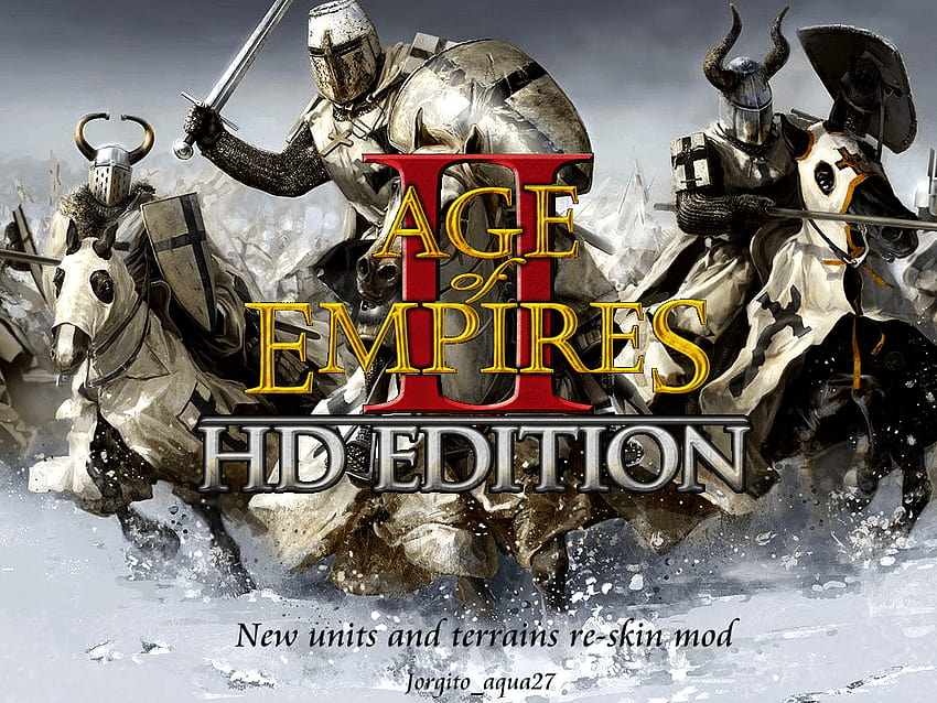 Aoe 2 Nuove unità e terreno re, Age of Empires Sfondo HD
