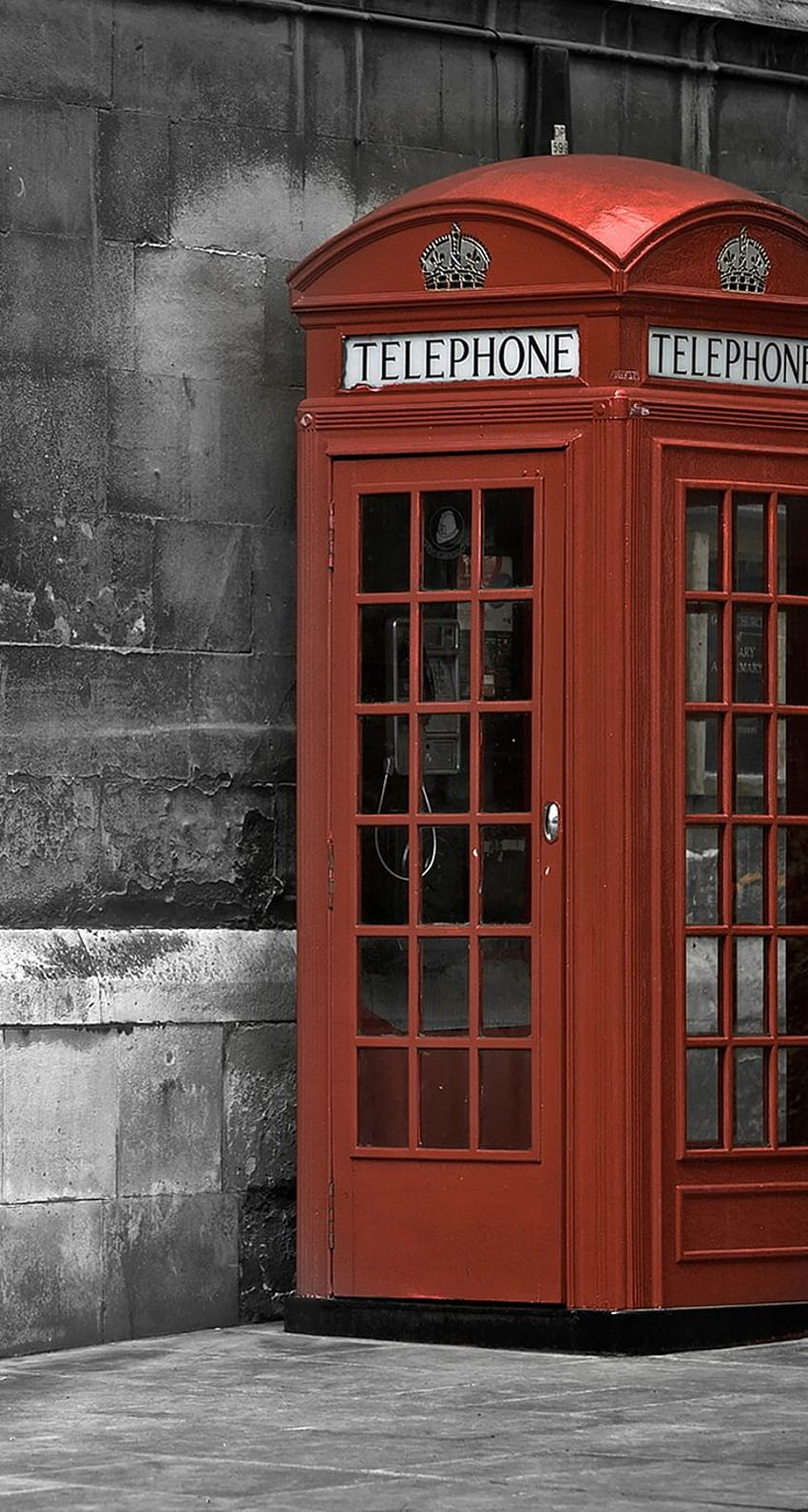 TOQUE E OBTENHA O APLICATIVO! City London Call, telefone público Papel de parede de celular HD