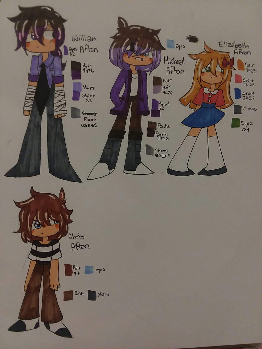 Funtime Nameless on Twitter The Afton Family in Gacha Club  httpstcohOd0fdDwp0  Twitter