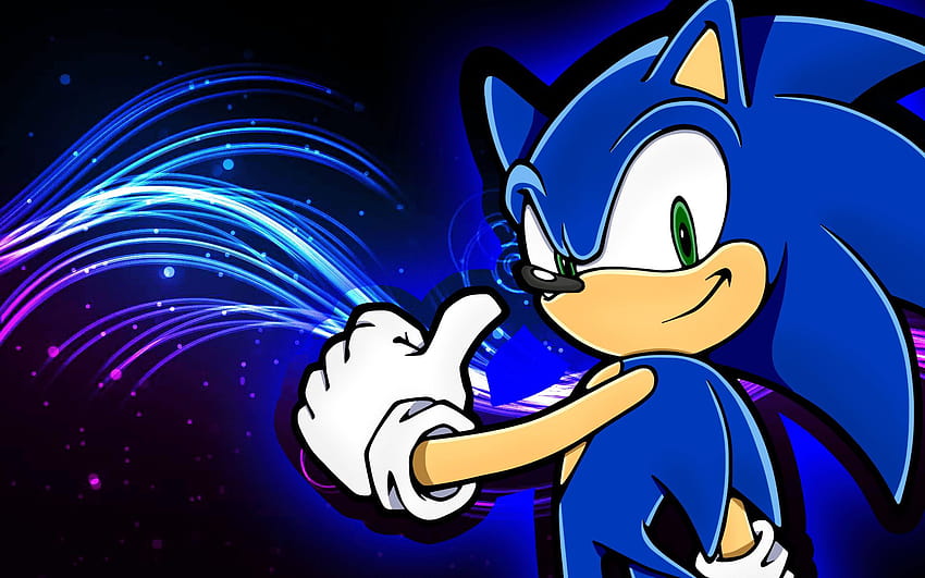 Hyper Sonic, dope sonic, hedgehog, sonic dope, HD phone wallpaper