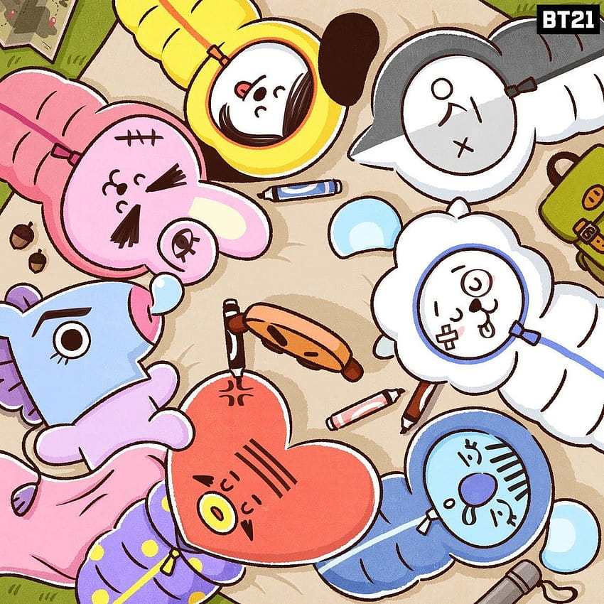 BT21 on Twitter, bt21 and bts korean idol HD phone wallpaper | Pxfuel