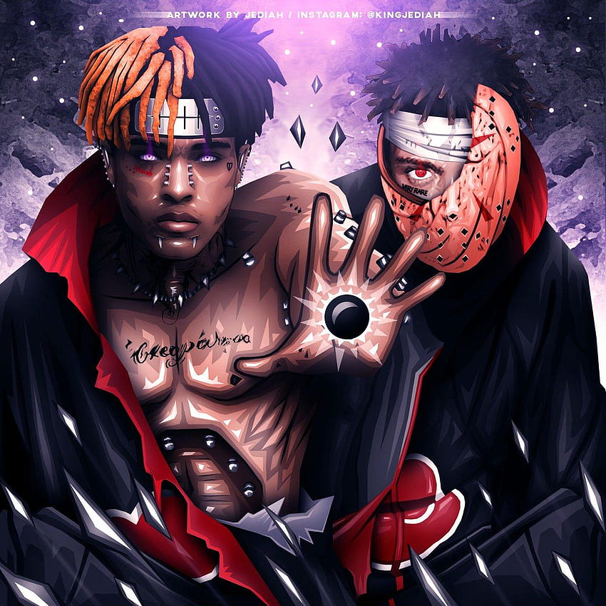 Why is there so much fan art of xxxtentacion as a naruto character ...