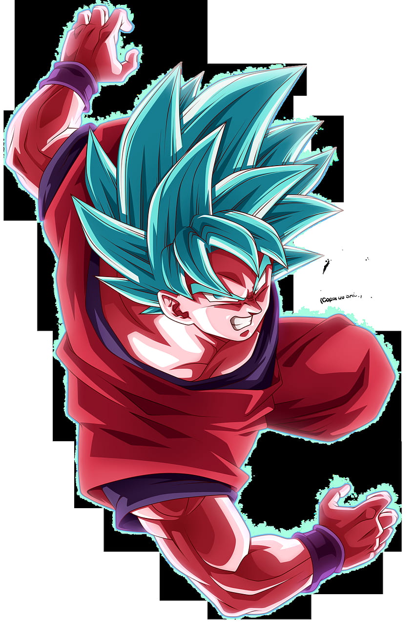 Goku super saiyan Blue kaioken x10 by BardockSonic : r/dbz