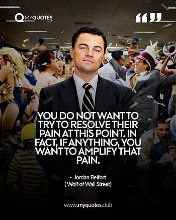 the wolf of wall street movie quotes
