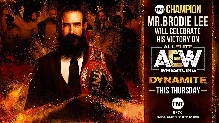 Mr Fuckin' Brodie Lee and The Dark Order will be having a TNT Championship celebration on the next episode of AEW: Dynamite this Thursday! : r/SquaredCircle HD wallpaper