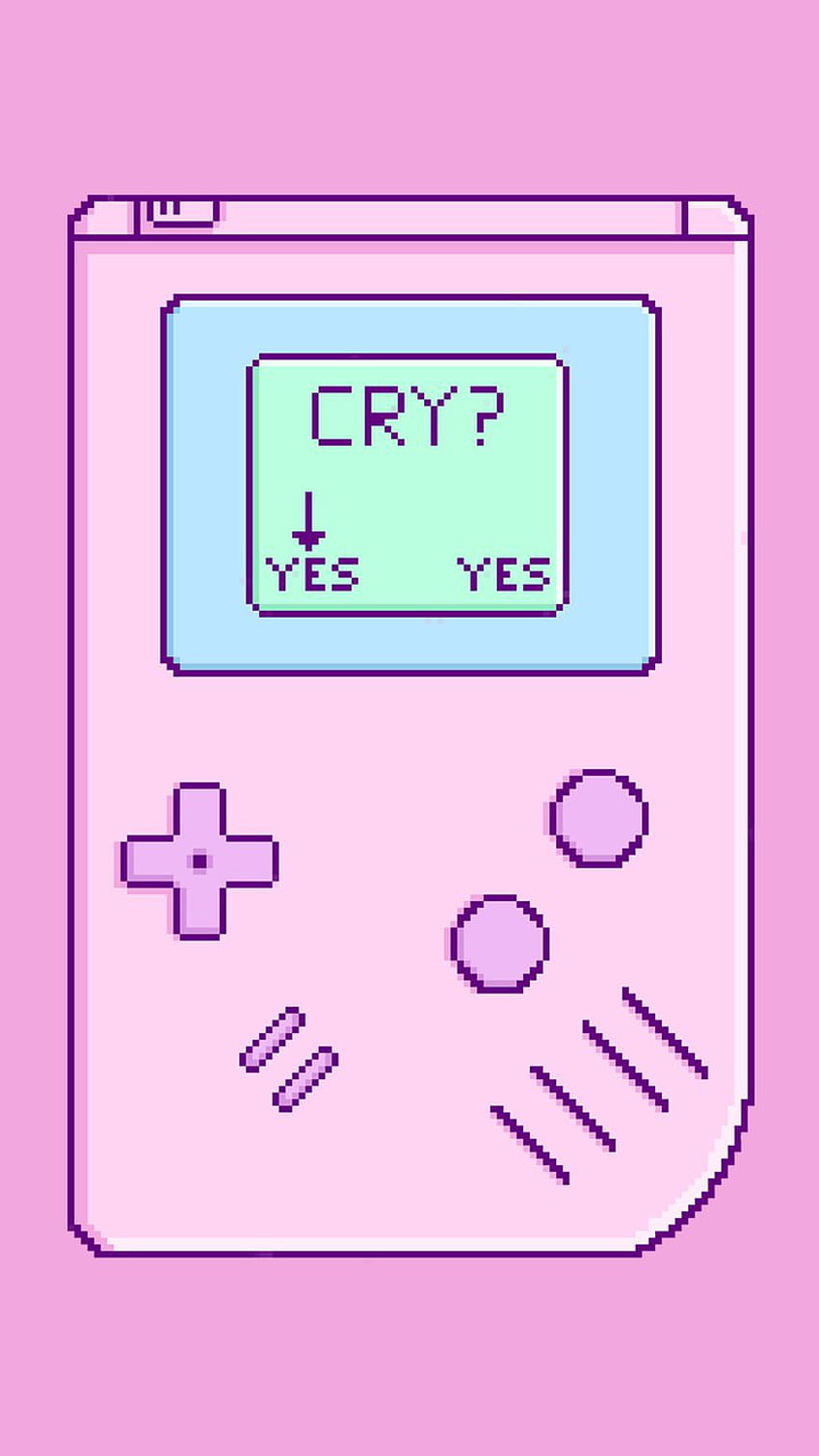 Sad aesthetic cartoon • For You For & Mobile, game boy color HD phone wallpaper