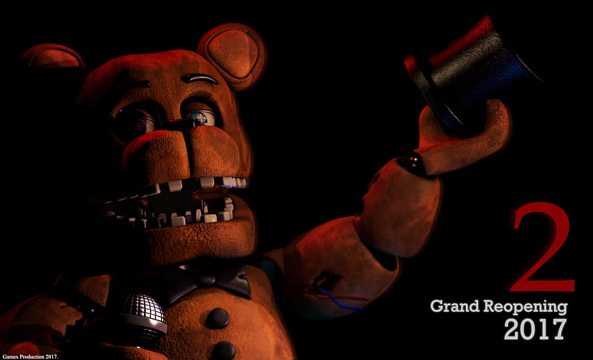Five Nights At Freddy's 2 Ultra, fnaf verdorren HD-Hintergrundbild