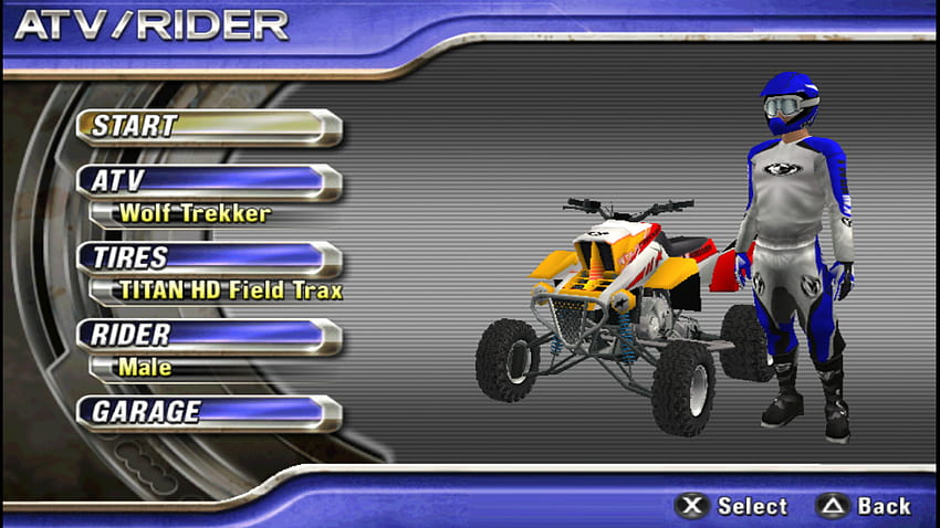 ATV Offroad Fury Blazin Trails PSP ISO & PPSSPP 設定 高画質の壁紙