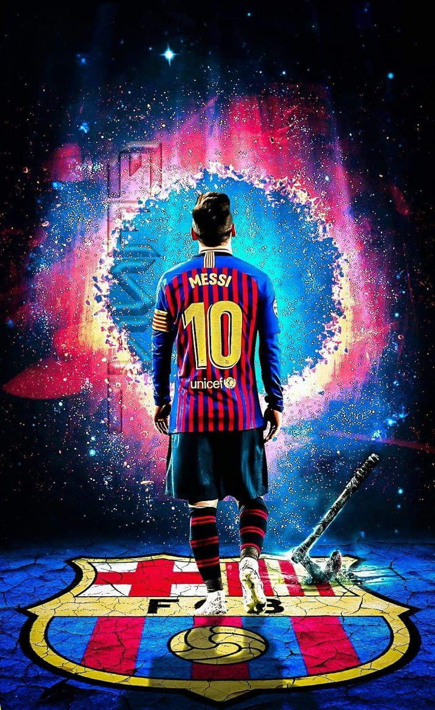 Messi Champions League HD-Handy-Hintergrundbild