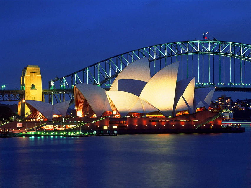 Sydney Opera House, Australien HD-Hintergrundbild