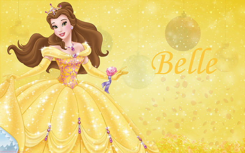 Disney Belle, la bella principessa disney dell'anime Sfondo HD
