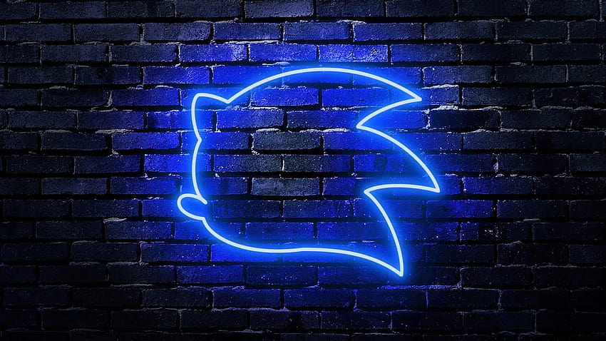 SONIC • Chill Music + Rainstorm Sounds, sonic neon HD wallpaper | Pxfuel