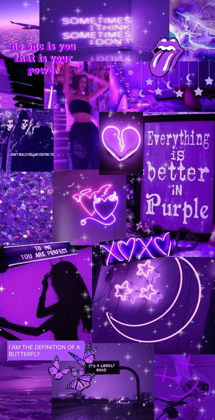 Purple neon aesthetic HD wallpapers | Pxfuel