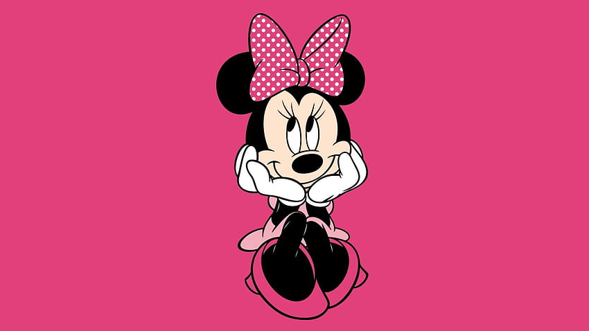 Minnie Mouse Laptop, minnie mouse pc HD wallpaper