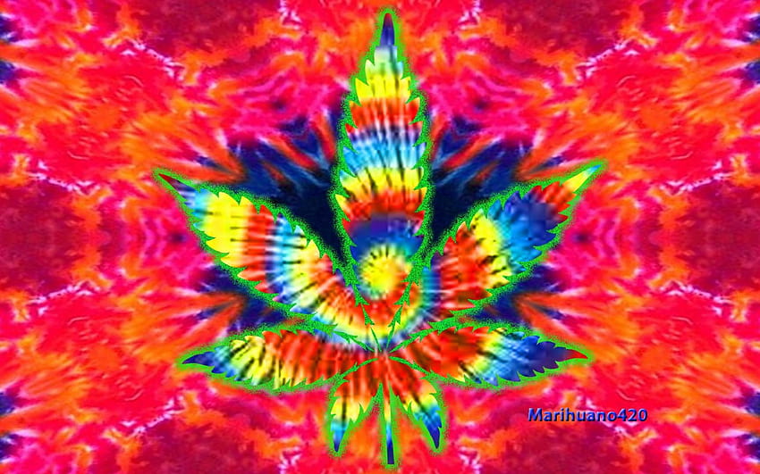 Hippie Weed Hippie Weed [1920x1080] for your , Mobile & Tablet, aesthetic cannabis HD wallpaper