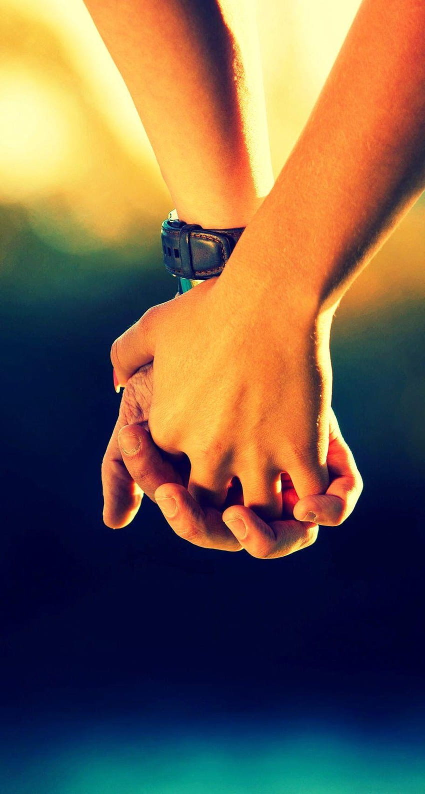Couple Holding Hands iPhone 6 Plus HD phone wallpaper