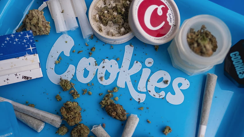 Die Sorten, die Cookies gemacht haben, das Markenlogo von Cookies HD-Hintergrundbild