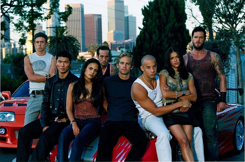 Fast and Furious, Besetzung, Personengruppe, Filme, The Fast and the Furious HD-Hintergrundbild