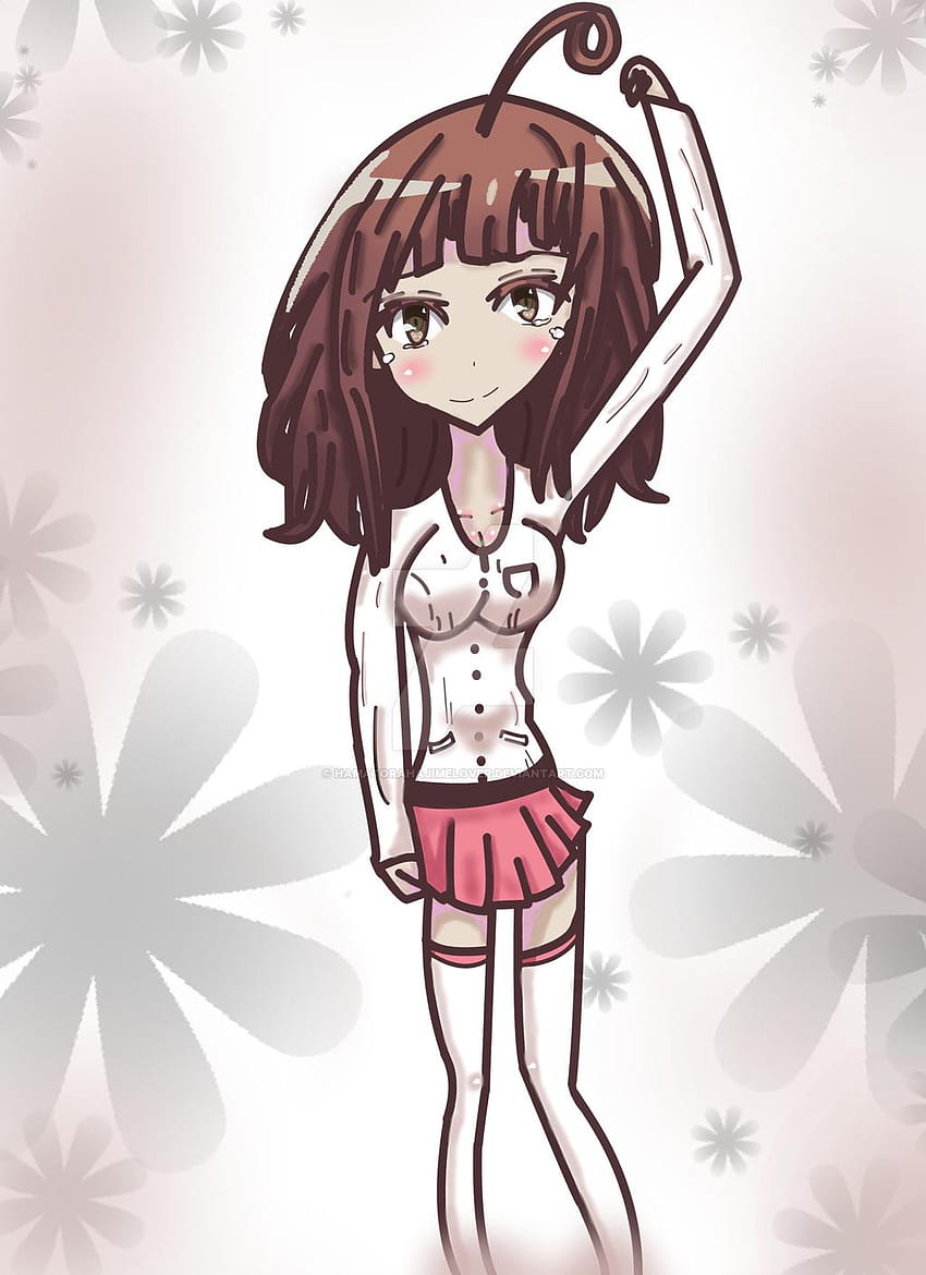 Anime Girl Crying And Smiling Drawing – Anime, anime senyum palsu wallpaper ponsel HD