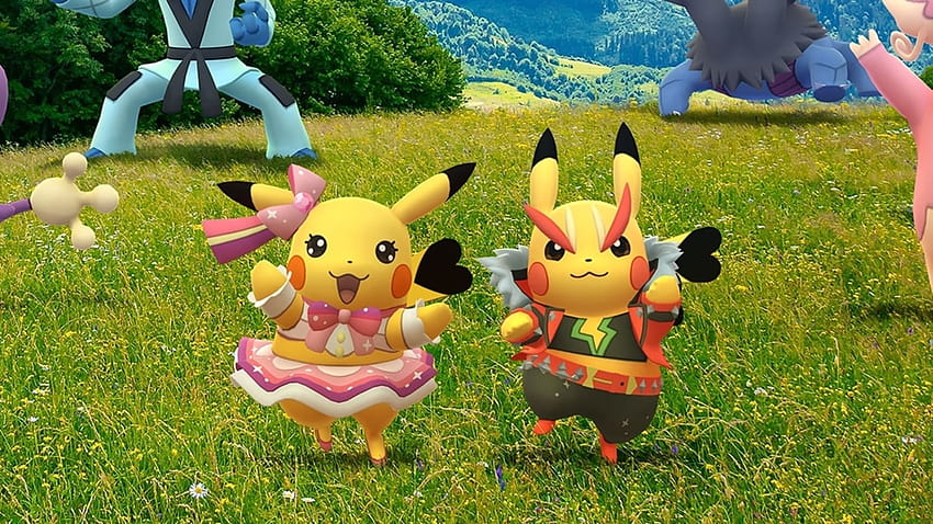 Pokemon GO Fest 2021: How to pick between Rock Star Pikachu and Pop Star Pikachu HD wallpaper
