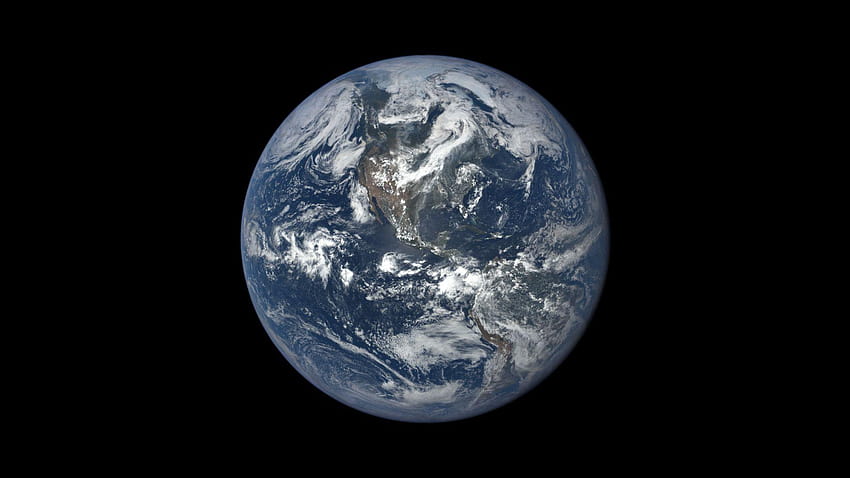 Neue NASA zeigt atemberaubende Entfernung von Erde und Mond, NASA-Agentur HD-Hintergrundbild