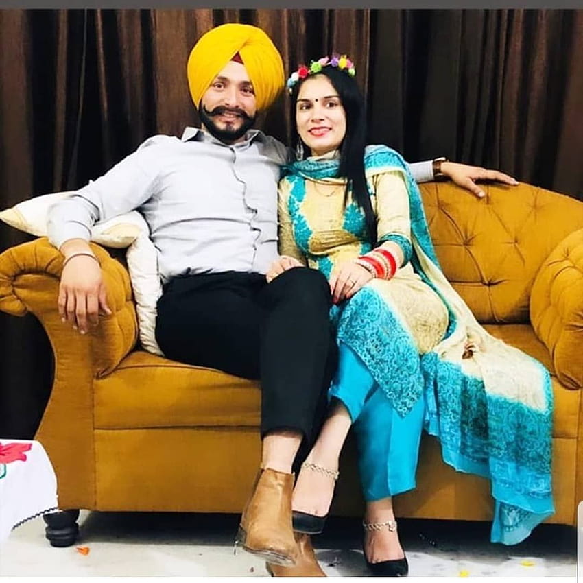 Very Beautiful Punjabi Sardar Couple Punjabi Couple HD phone wallpaper |  Pxfuel