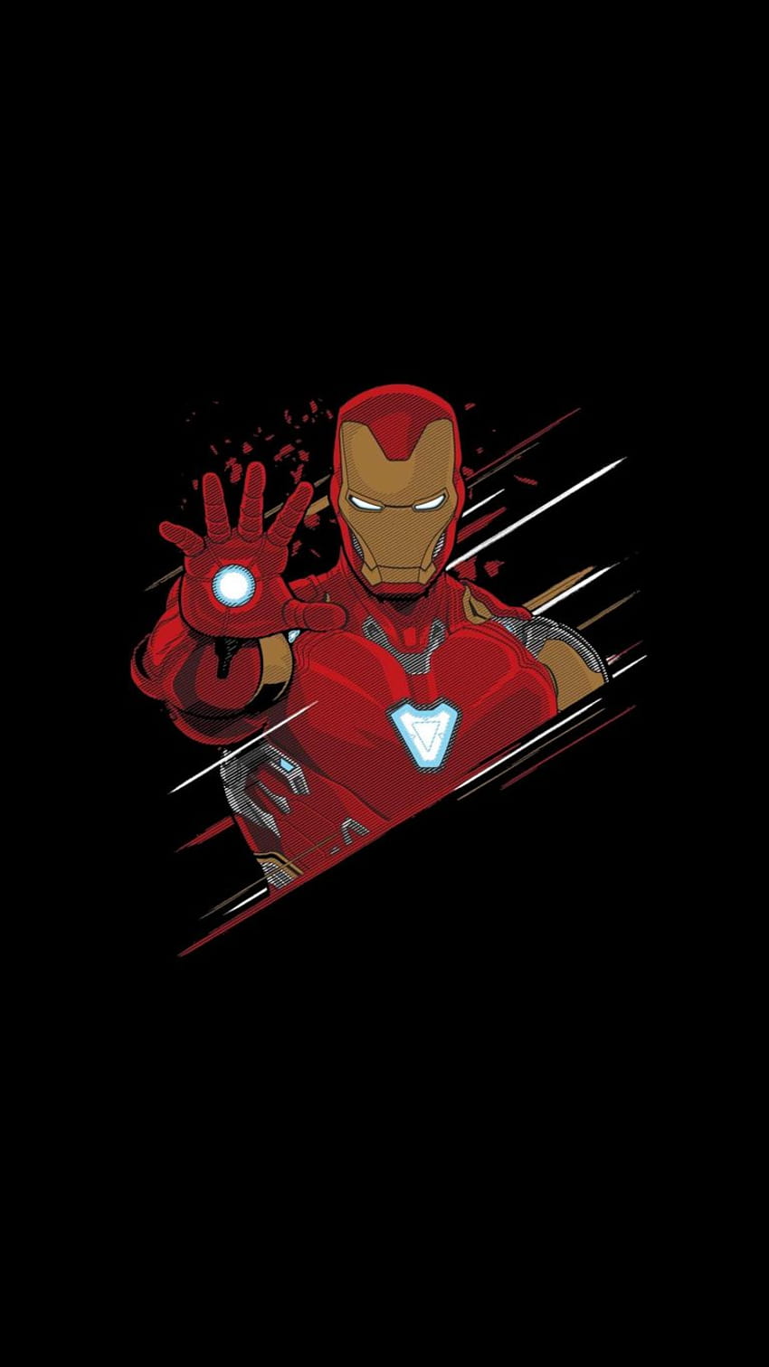 iPhone di Iron Man Sfondo del telefono HD