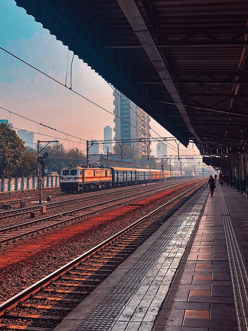 10 Indian Railway, trem indiano Papel de parede de celular HD