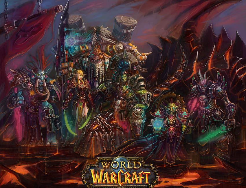 World Of Warcraft Horde Fan Art HD-Hintergrundbild