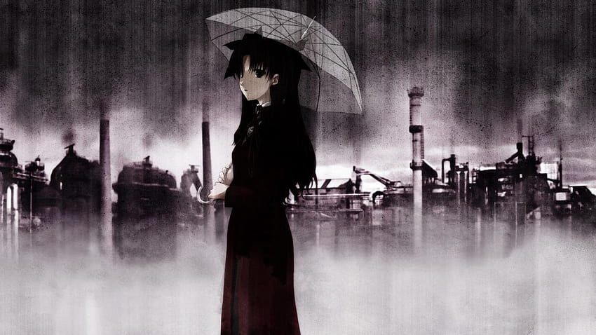 Dark Sad Anime, paysage de fille triste anime Fond d'écran HD