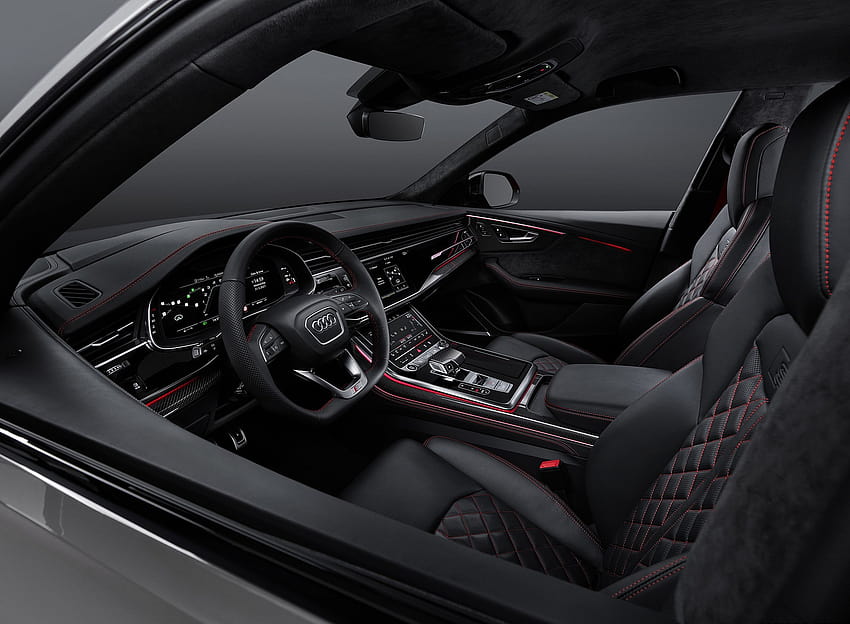 2022 Audi Q8 S Line Competition Plus Interior HD wallpaper