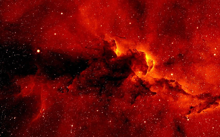 Layar Penuh Definisi Tinggi Galaxy Merah Wallpaper HD