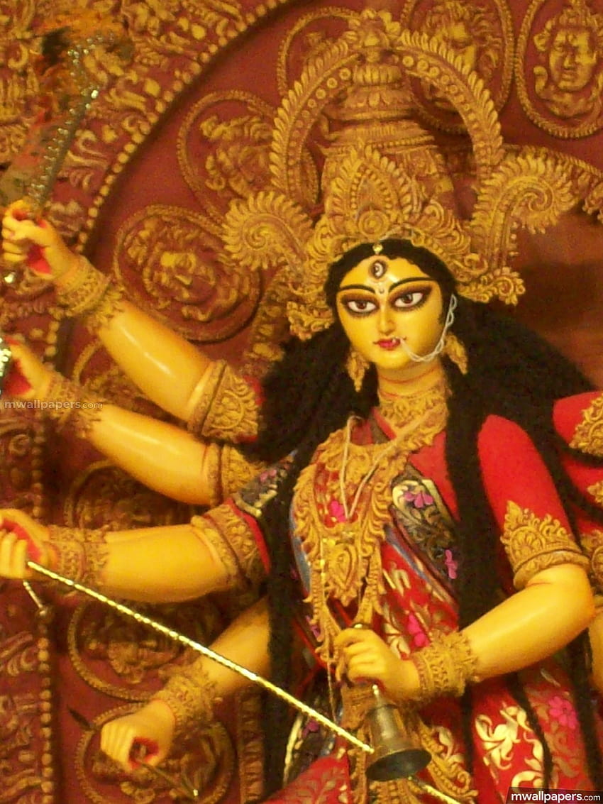 Maa Durga Devi Latest, durga puja HD phone wallpaper | Pxfuel