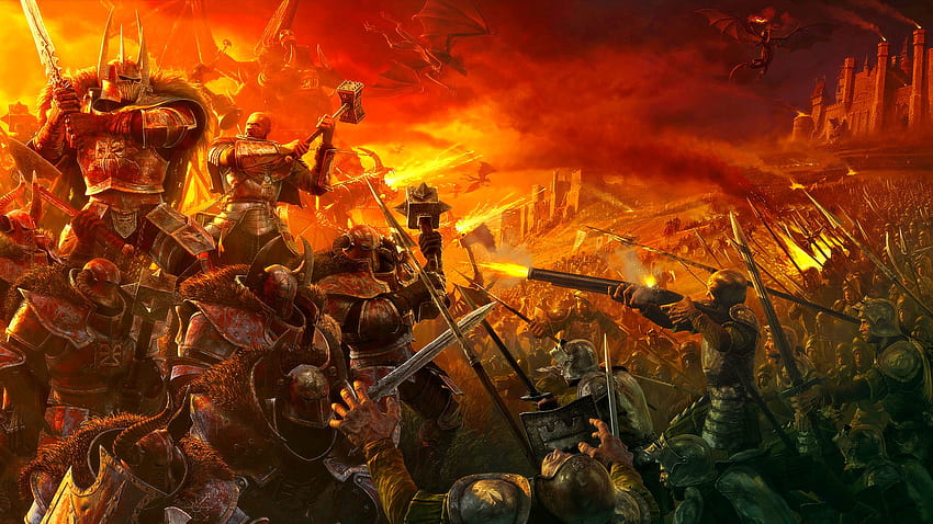 Warhammer, Fantasy, Sci fi, Warrior, War, Dark, Action, Fighting / and  Mobile Backgrounds, warhammer fantasy battle HD wallpaper | Pxfuel
