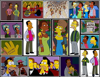 los simpson carl lenny