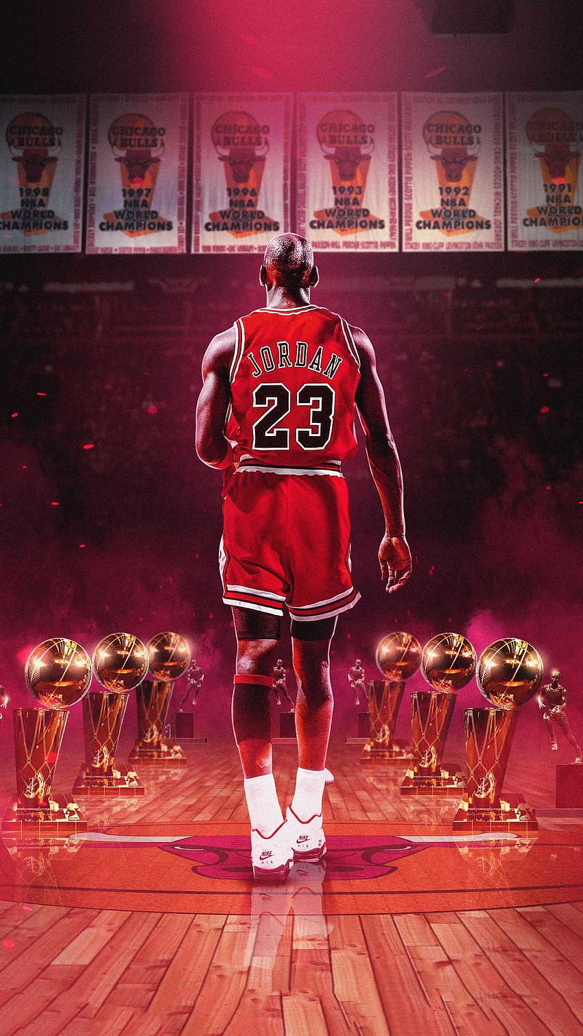 Michael Jordan iPhone HD-Handy-Hintergrundbild