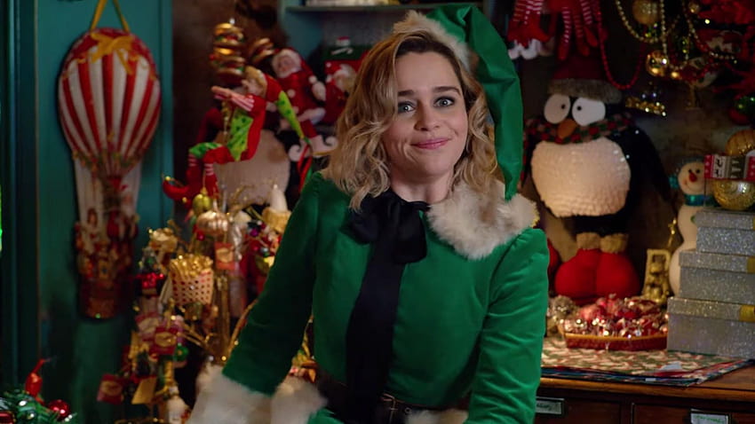 Comedia navideña 'Last Christmas' Protagonizada por Emilia Clarke y última película navideña 2019 fondo de pantalla
