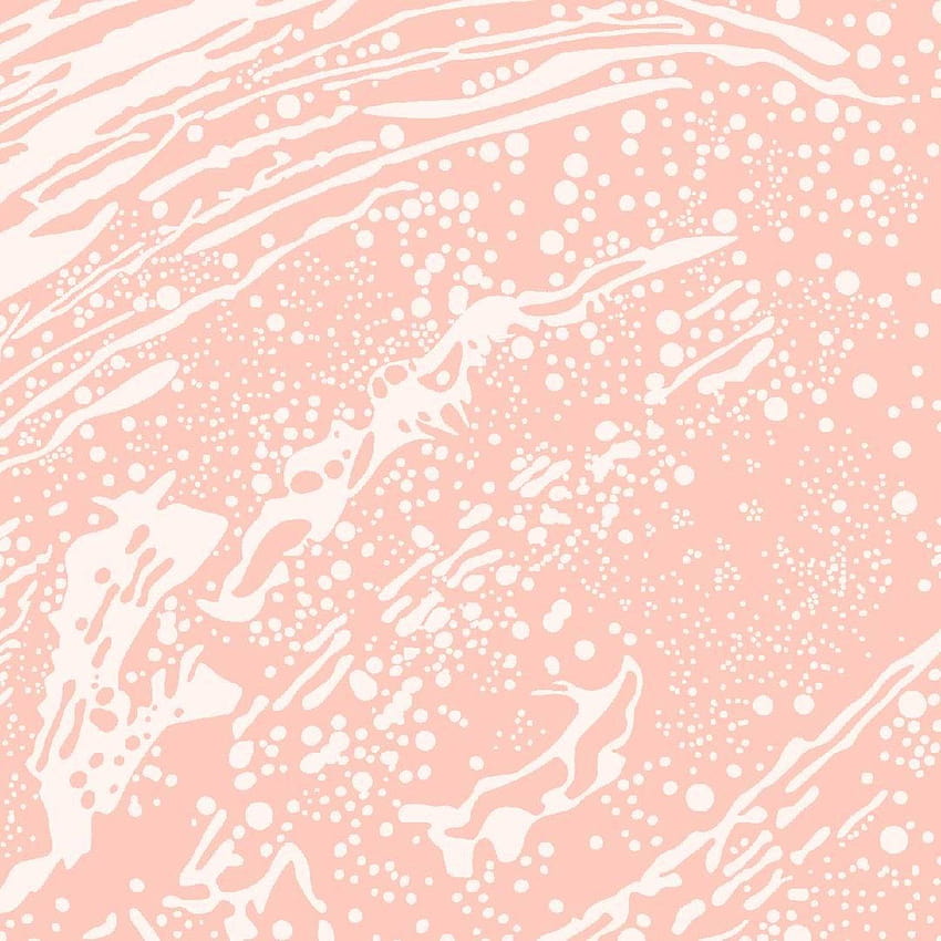 Cosmic Splash Designer w kolorze Dune „Soft Pink and Peach”, blady róż Tapeta na telefon HD