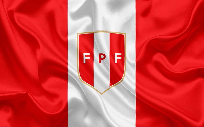 Squadra nazionale di calcio del Perù, logo, emblema, squadra nazionale di calcio del Sfondo HD