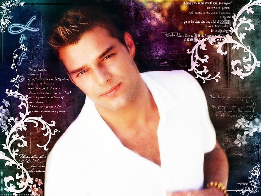 Ricky Martin 12 HD-Hintergrundbild