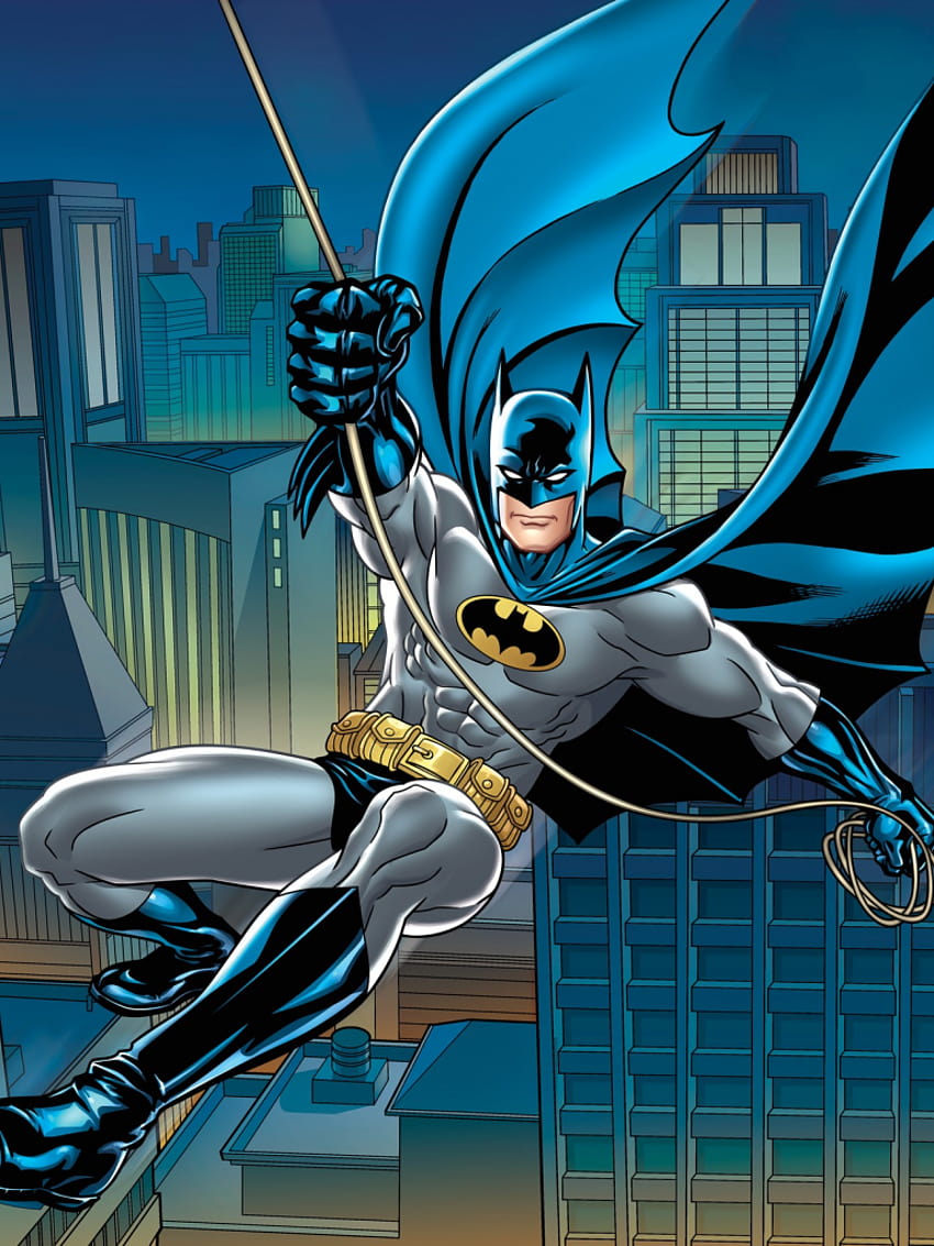 Batman Rope Swing Wall Mural DC Comics Batman Rope Swing [2000x1612] for your , Mobile & Tablet, batman swinging HD phone wallpaper