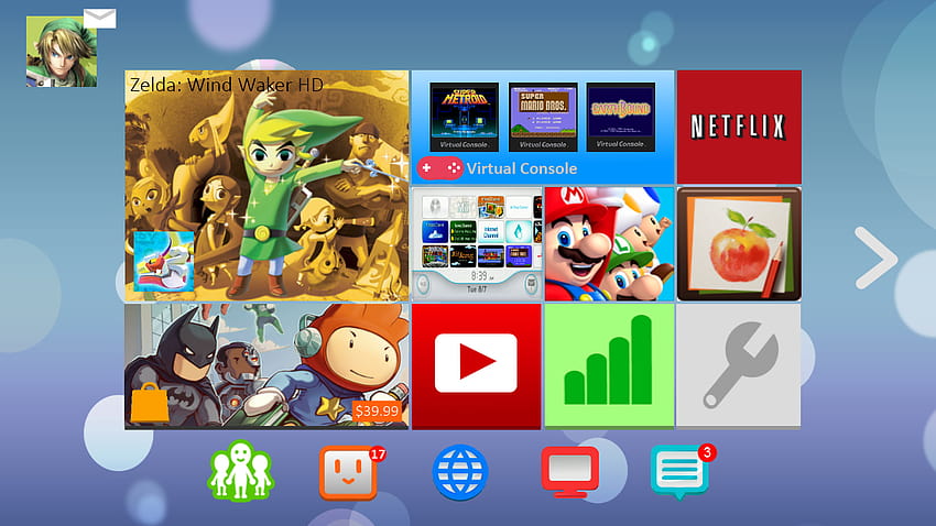 Wii U OS Redesign Concept, wii home screen HD wallpaper | Pxfuel