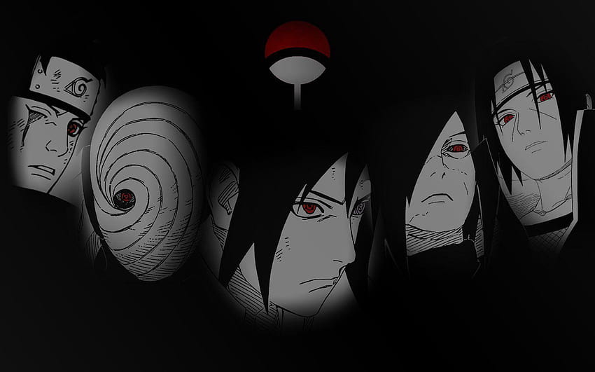 Uchiha Clan, anime lambang uciha HD wallpaper