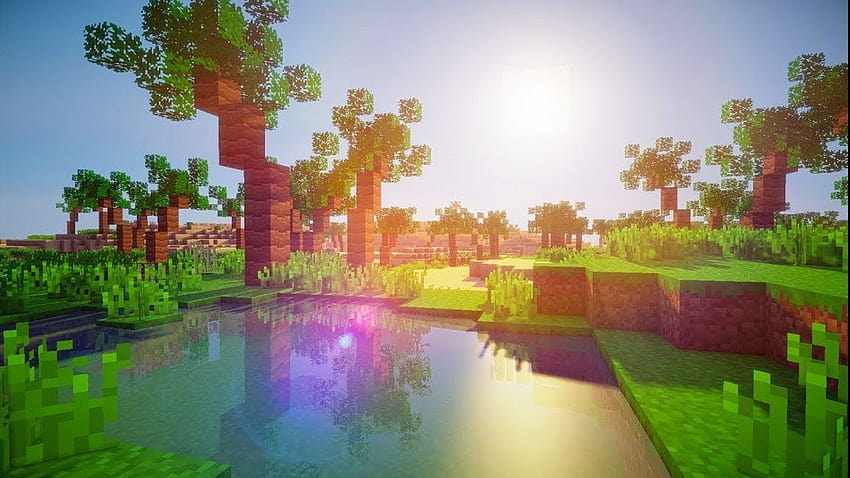 cool minecraft backgrounds, minecraft easter HD wallpaper