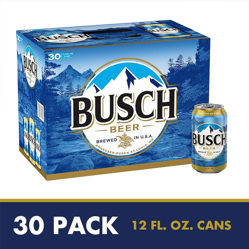 Busch Light Beer, 30 Pack Beer, 12 FL OZ Cans HD phone wallpaper