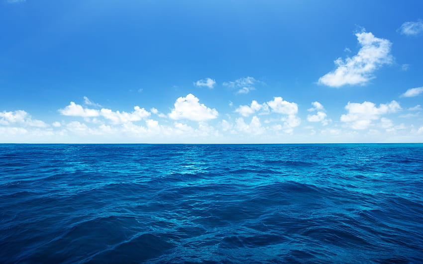 Latar Belakang Air Laut Resolusi Tinggi, air laut Wallpaper HD